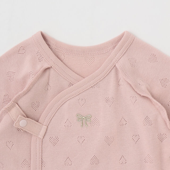 [Weak Acidity] Short Baby Undershirt,Cream, medium image number 2