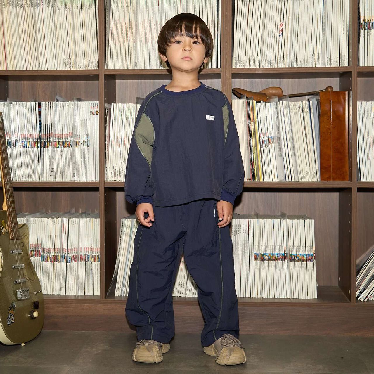 [MNCM] Coordinatable Setup Pullover Piste Top,Black, large image number 24