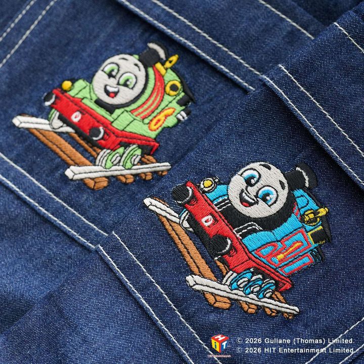 [Thomas the Tank Engine] Fabric Half Pants,Blue, medium image number 16