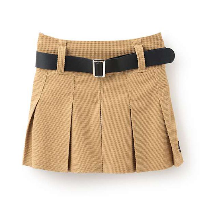 Belted Low-Rise Mini Skirt,Black, medium image number 11