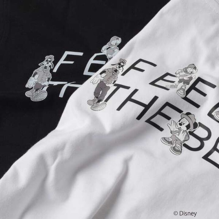 [SKIT0LY] Disney Mickey Mouse & Friends Print Short Sleeve T-Shirt,Black, medium image number 4