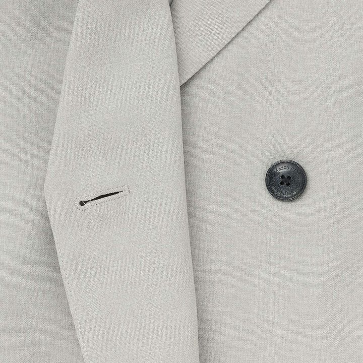 Short Jacket & Shorts Set,Light gray, medium image number 5