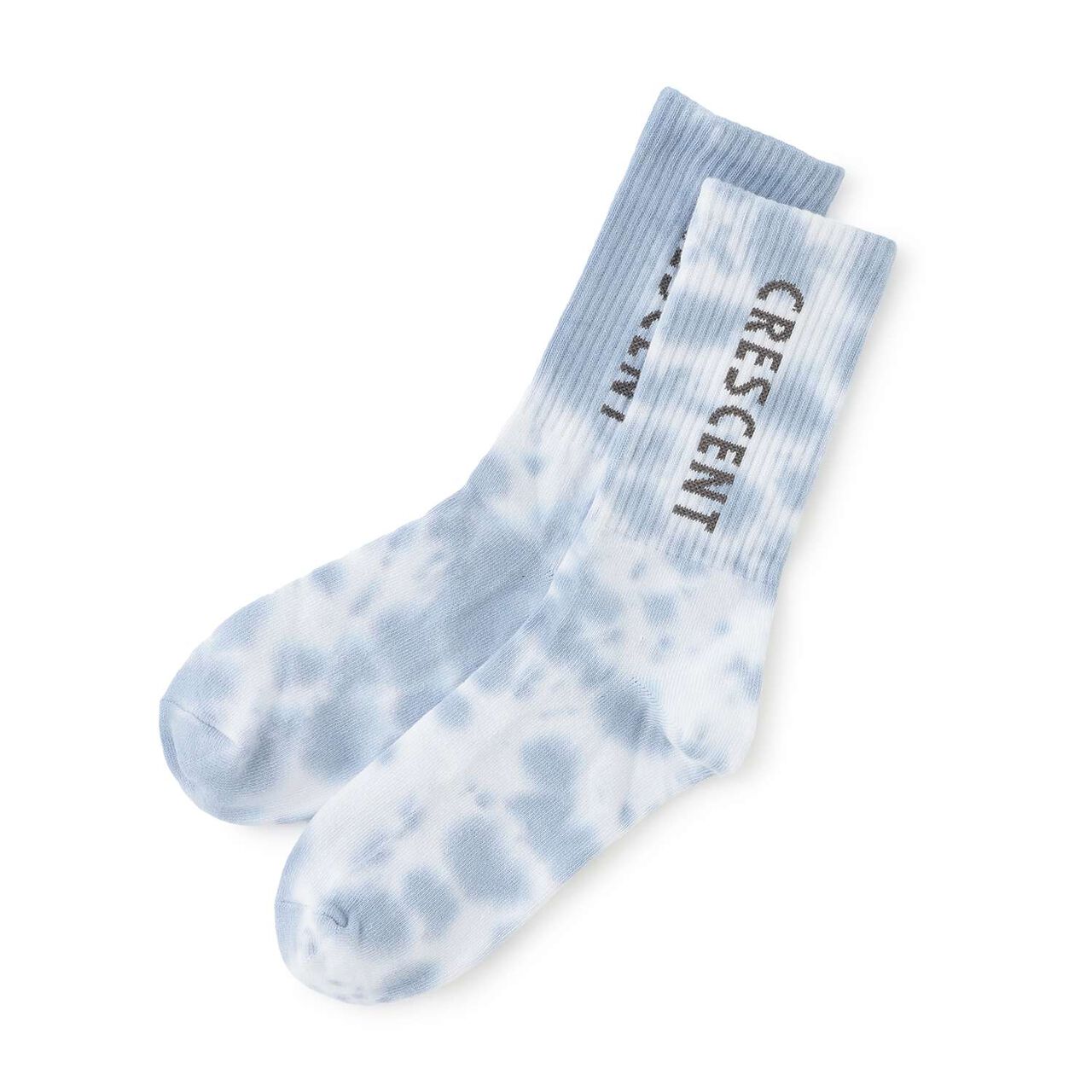 [LTXC] Tie-Dye Mid-Length Socks,Turquoise, large image number 0