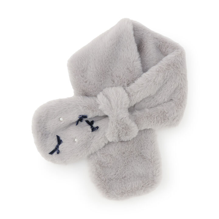 Pearl Ribbon Tippet,, medium