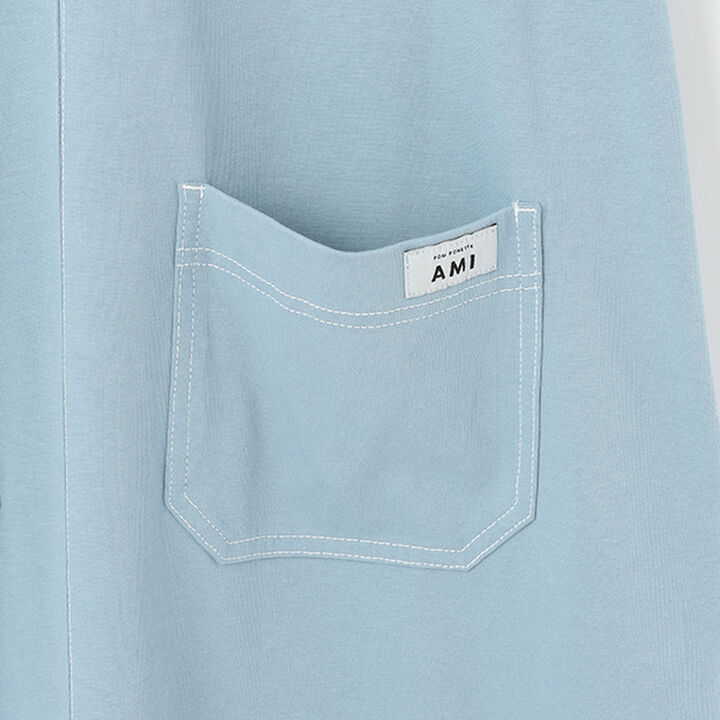 [AMI] Stitch Design T One-Piece Dress,Black, medium image number 7