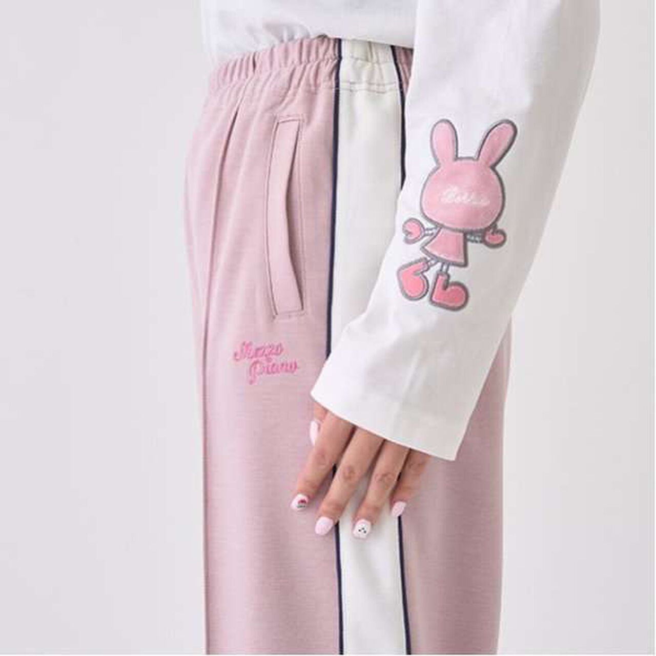 Bellie-chan Track Pants,Pink, large image number 5