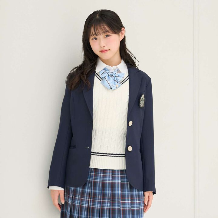 [Graduation & Ceremony Freshers] Tailored Jacket with Emblem,, medium