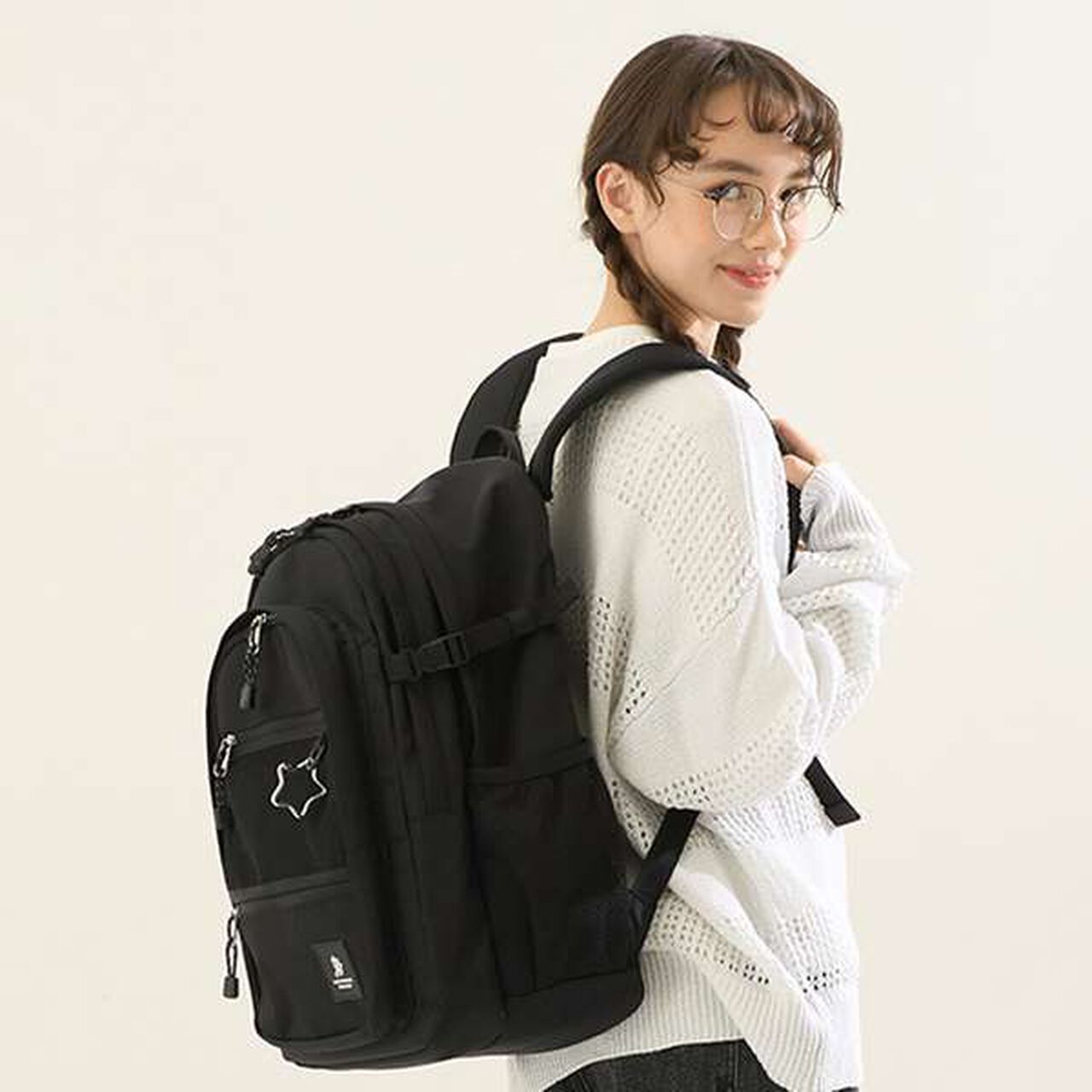 33L School Daypack,Black, large image number 1