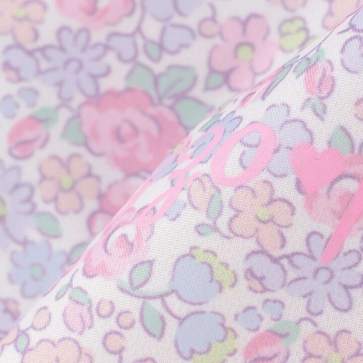 Little Flower Pattern Dining Smock,Pink, medium image number 7