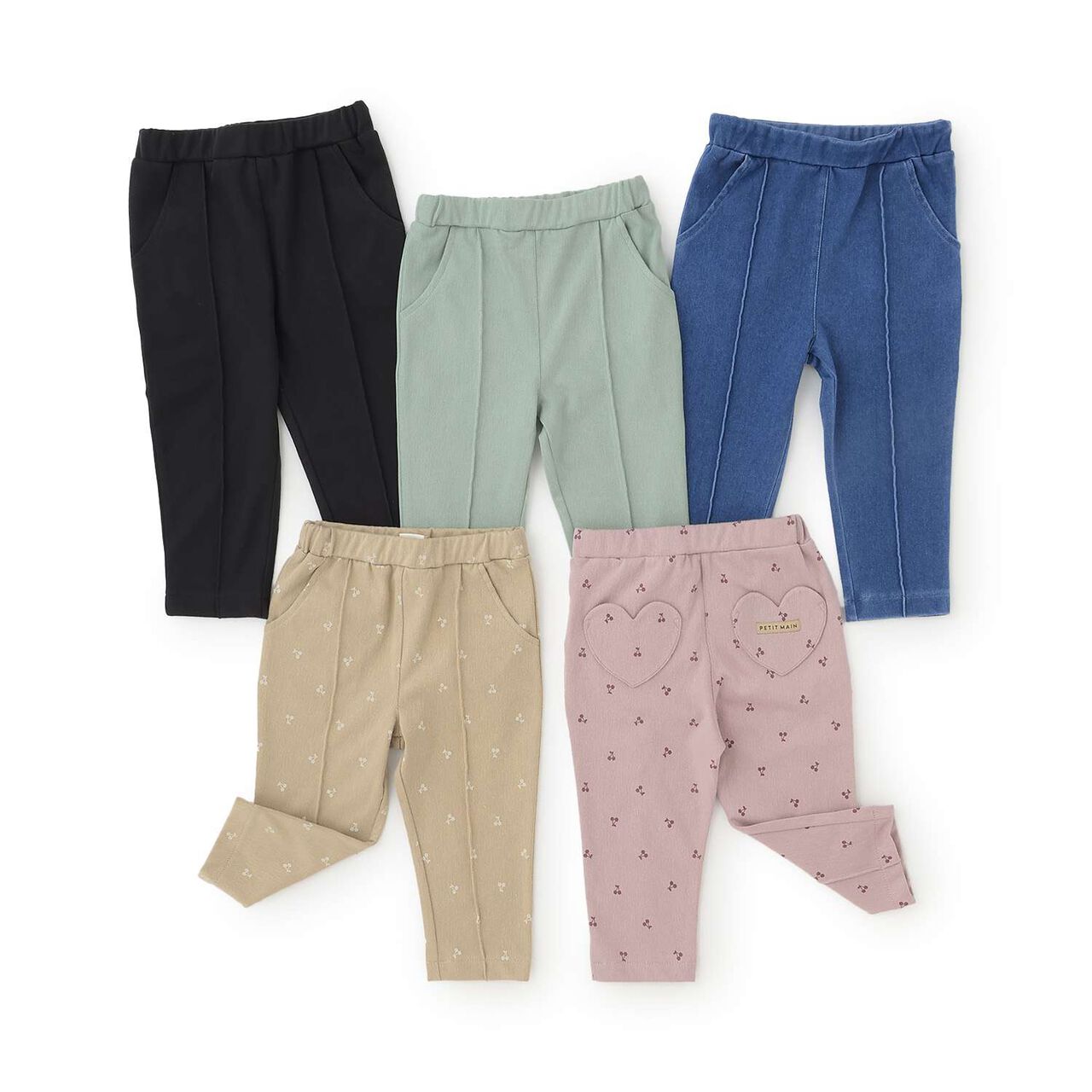 [Smile/Stain-Resistant] Loose Fit Pants,Blue, large image number 13