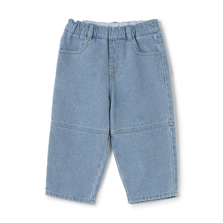 Balloon Loose Silhouette Pants,Sax blue, medium image number 10