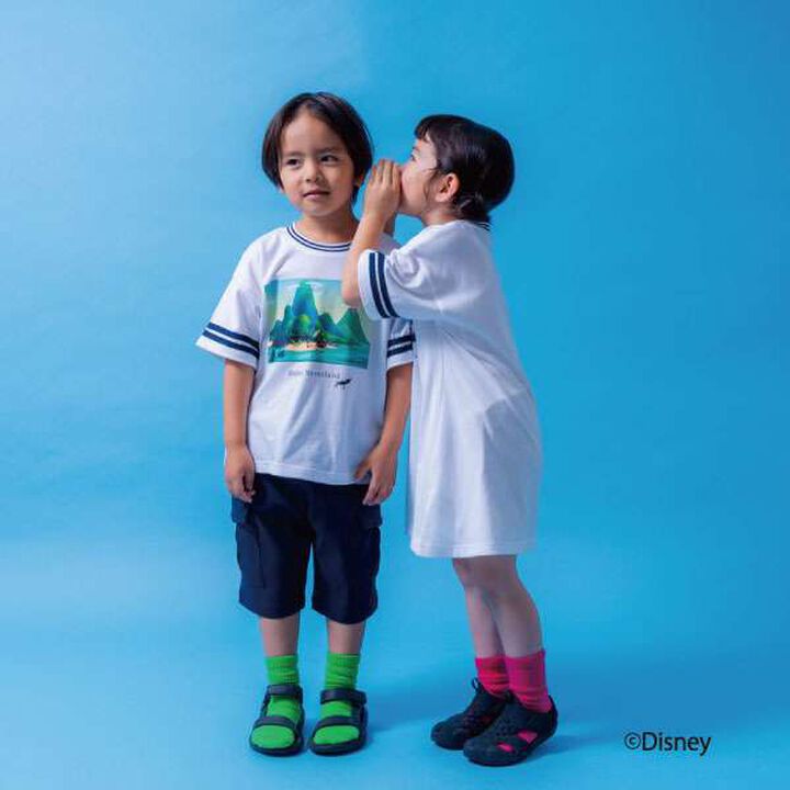 [Disney] Peter Pan Line One-Piece Dress,Navy, medium image number 4