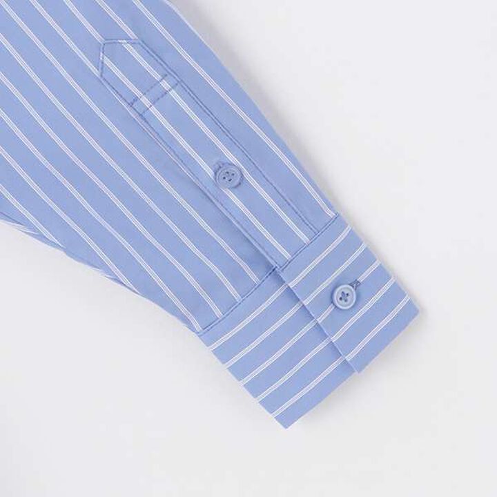 [AMI] Double Lapel Shirt,Sax blue, medium image number 26