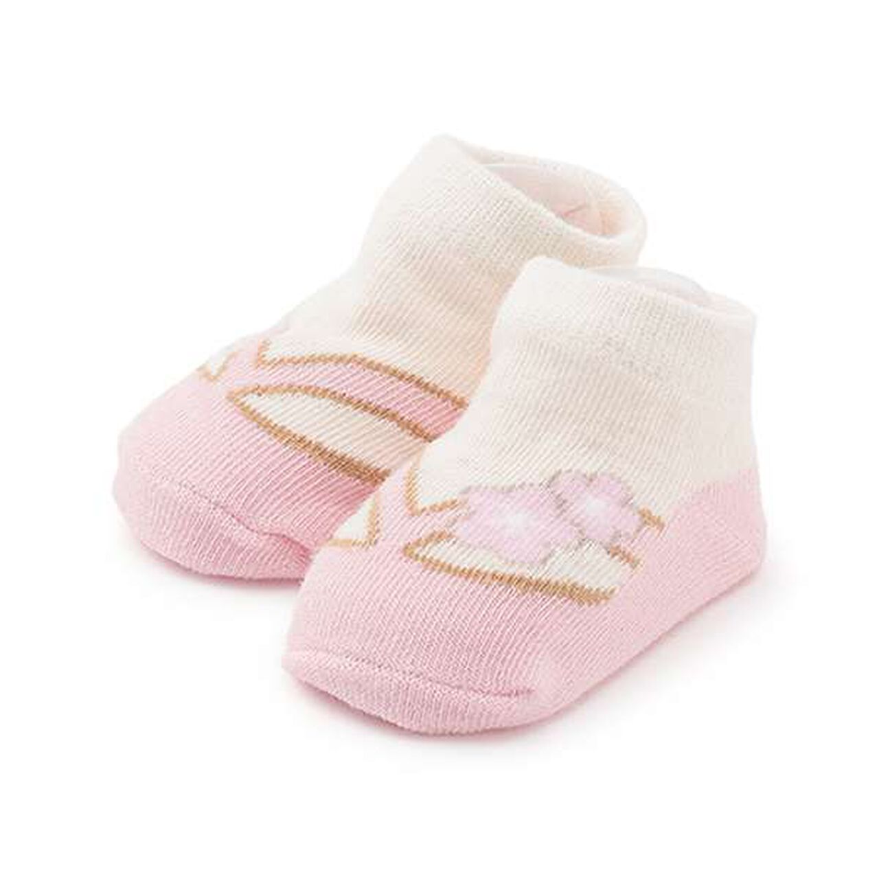 GIRLS Tabi-Style Cup Socks,Light pink, large image number 0