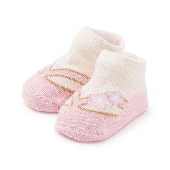 GIRLS Tabi-Style Cup Socks,Light pink, medium image number 0