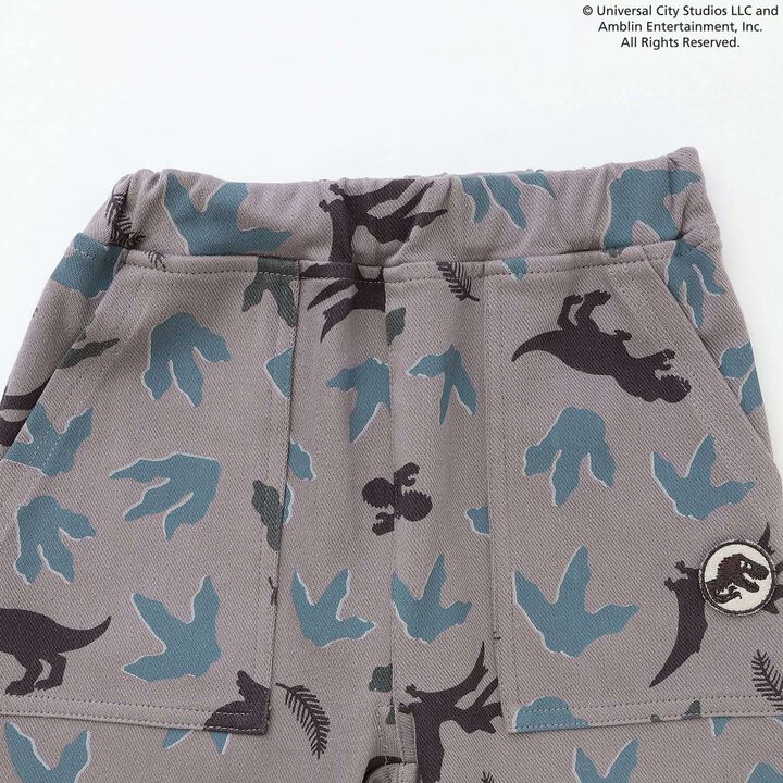 [JURASSIC WORLD] Cut Long Pants,Smoke white, medium image number 6