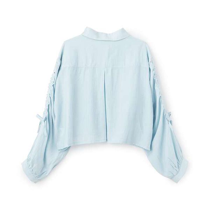 Drawstring Shirt,Off white, medium image number 1