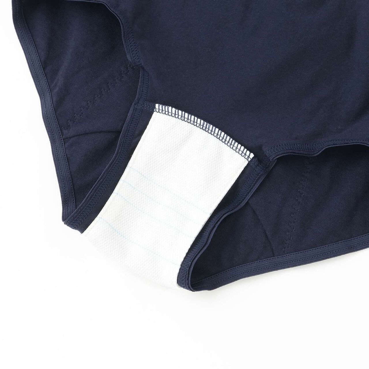Night Use Sanitary Shorts,Navy, large image number 3