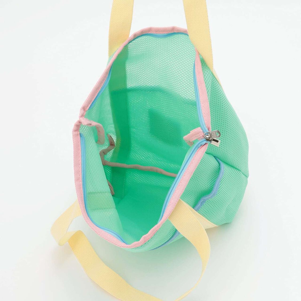 Mesh Colorful Tote Bag [Kids' Clothing] [Girls],Light green, large image number 9