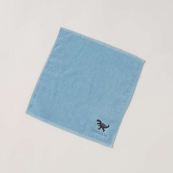 [Web Exclusive] Cradlescope Embroidered Hand Towel,Sax blue, medium image number 0