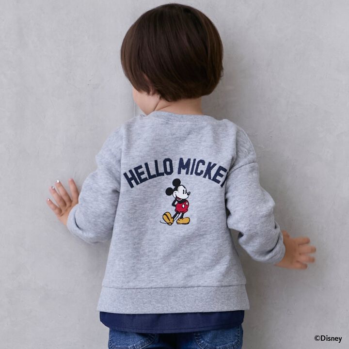 [Disney] Link Patch Sweatshirt,Navy, medium image number 2