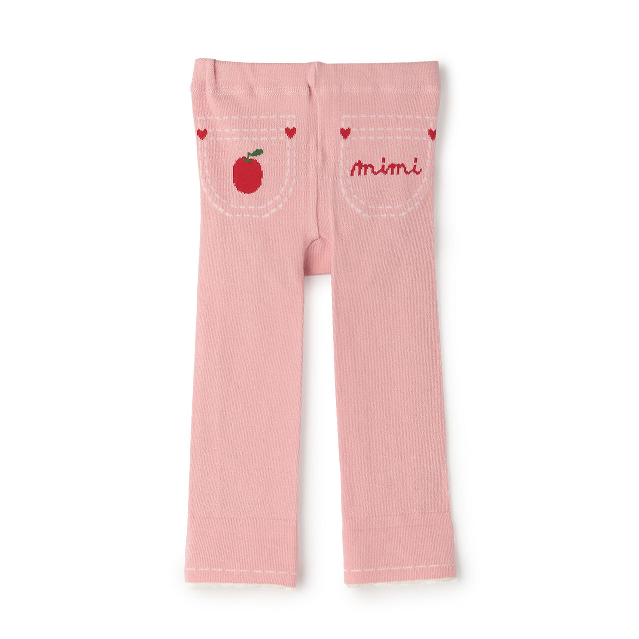 [Made in Japan] Mimi-chan Rolled-Hem Leggings,Pink, large image number 0