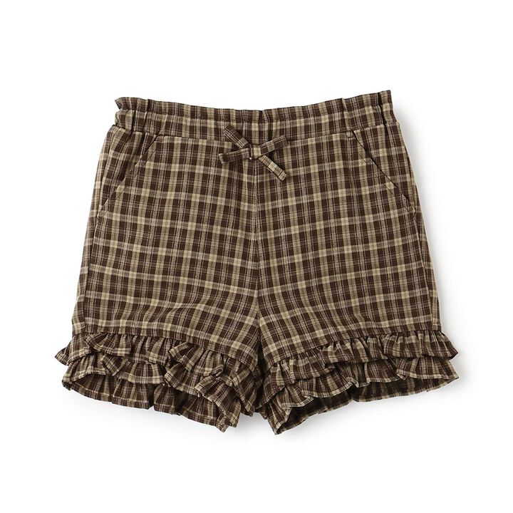 下擺荷葉邊短褲,多色, medium image number 10