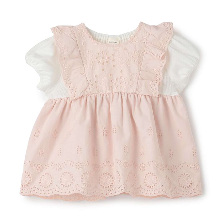 Short-Sleeve Tunic with Shoulder Frills,, medium