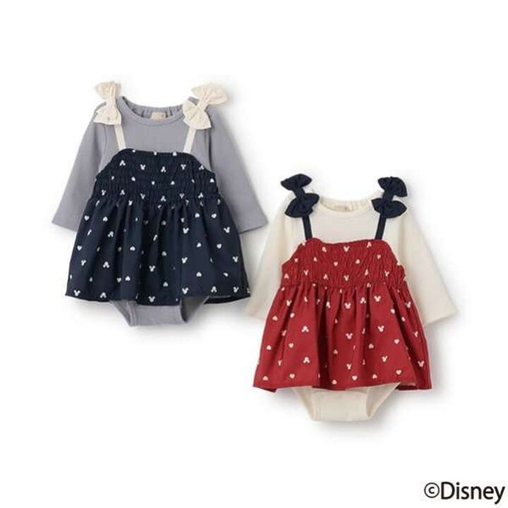 [Disney] Docking Bustier Romper,Navy, medium image number 7