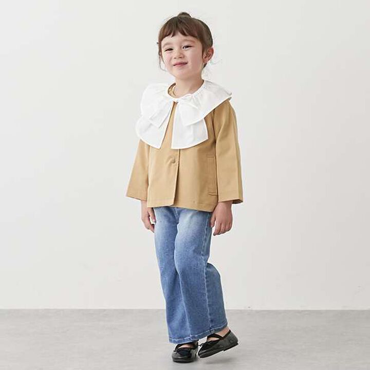 [Link] 2 Way Half Coat,Light beige, medium image number 8