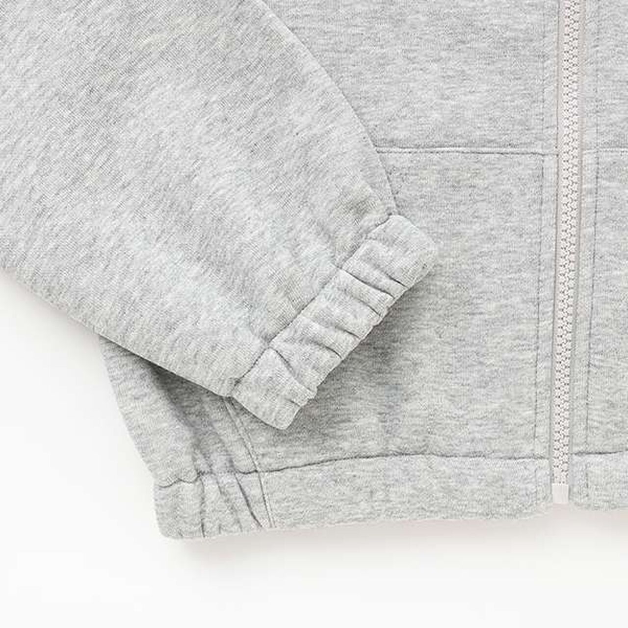 [Lycee Mine Ballet Series] Coordinatable Setup Sailor Collar Full-Zip Sweatshirt,Light blue, large image number 11