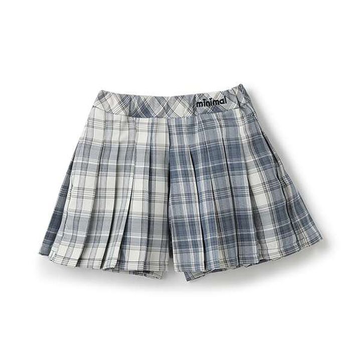 Check Pleats Culottes,Black, medium image number 7