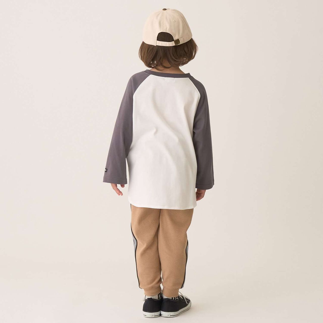 Tomo Pants with Side Line Tapered Design,Greige, large image number 27