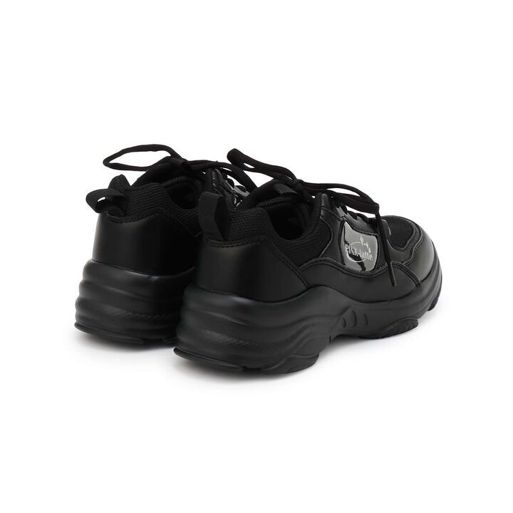 [Lightweight] Volume Sole Sneakers,Black, medium image number 1
