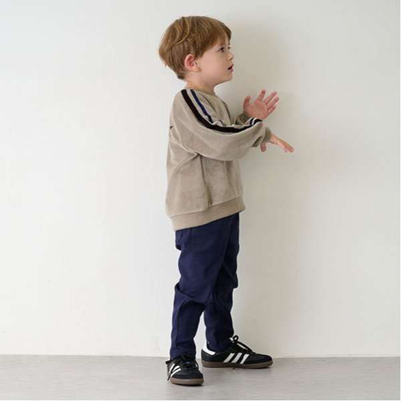 Wool Lined Stretch Pants,Blue green, large image number 1