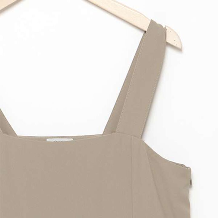 [AMI] Pleated Jumper Skirt,Black, medium image number 5