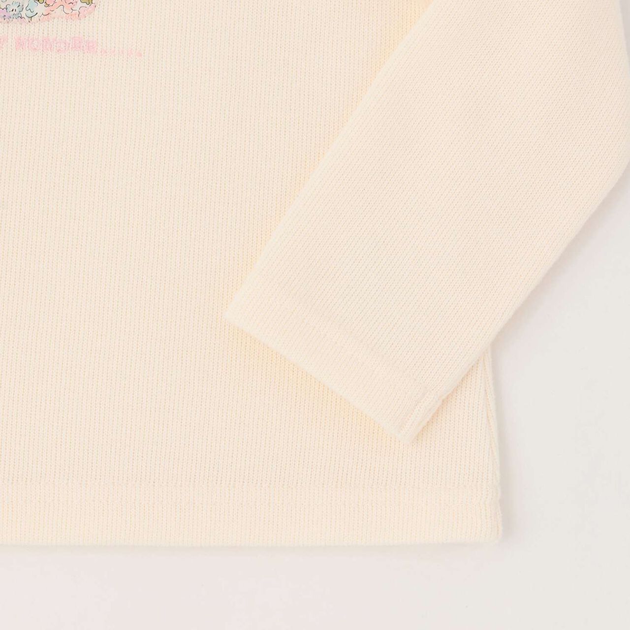Liberty貼布刺繡兔子衛衣,粉紅色, large image number 5