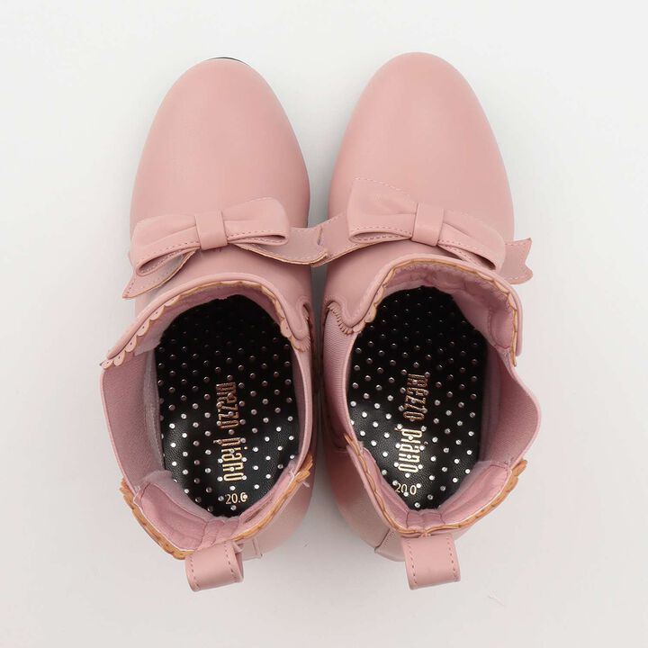 Ribbon Side Gore Boots,Black, medium image number 3