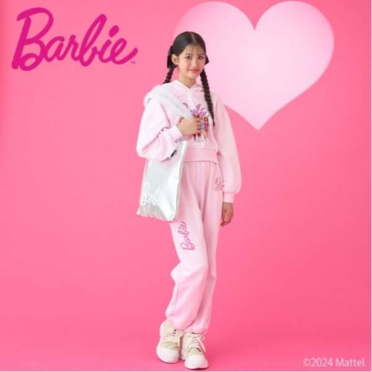 Barbie / Sparkling Tote,Silver, large image number 8