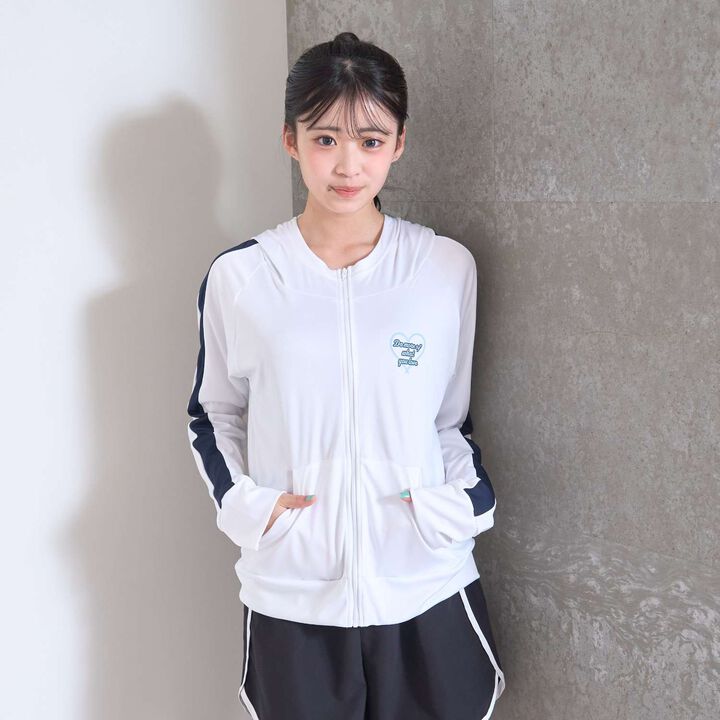 [SWIM] UV Rash Guard,Light khaki, medium image number 2