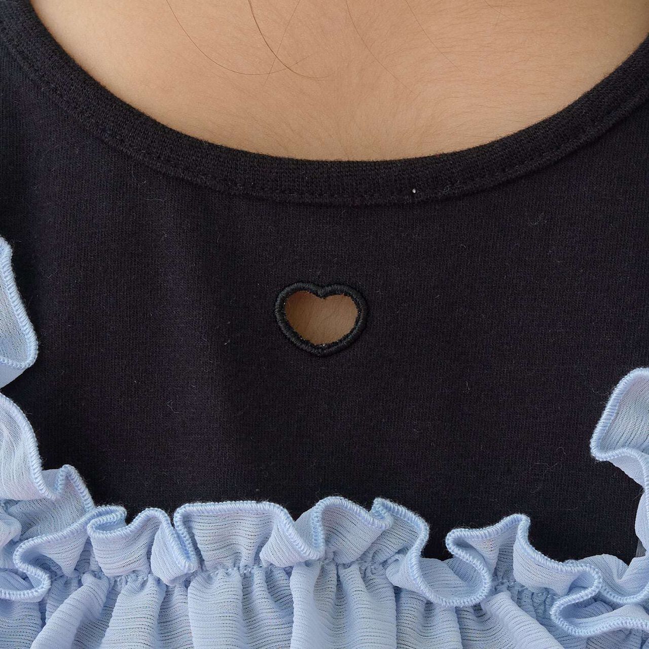 [Either Way Is Fine] UV Protection & Cool Touch Tiered Camisole Docking T-Shirt [Kids Girls],Mint, large image number 29