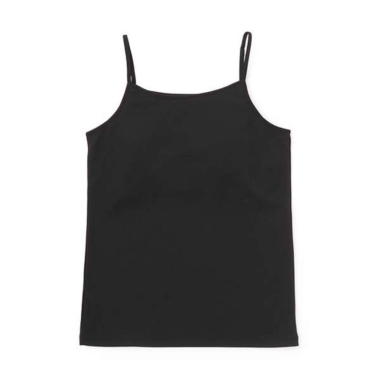 [Basic/Cool Sensation] Camisole with Cup,Black, large image number 4
