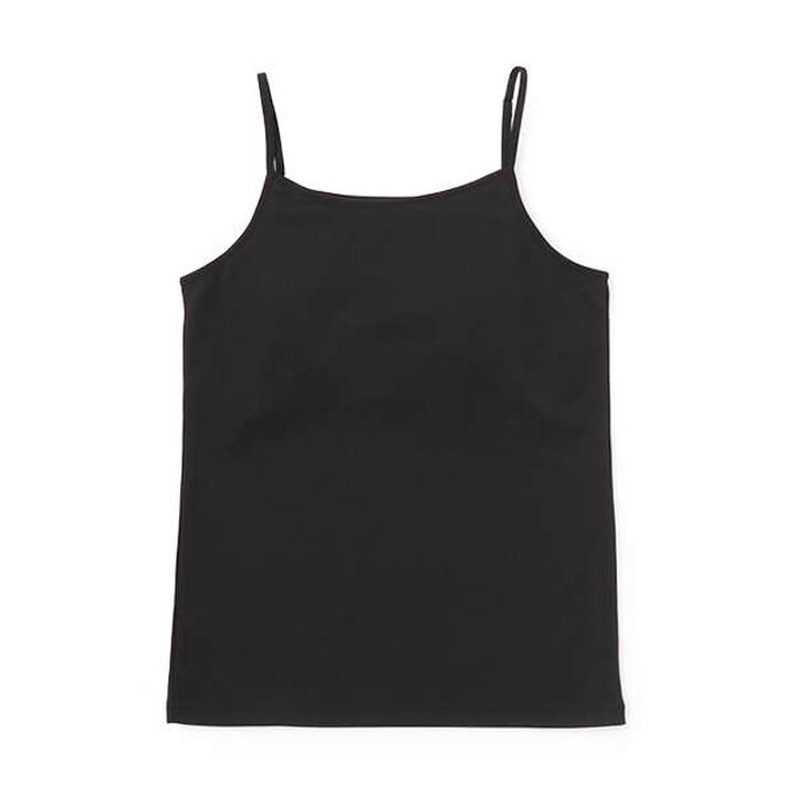 [Basic/Cool Sensation] Camisole with Cup,Black, medium image number 4