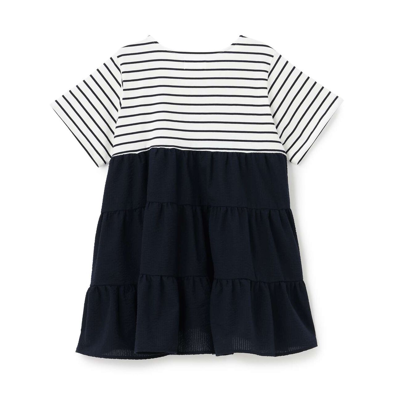 [Parent-Child Matching] Docking Tiered T-Shirt,Ivory, large image number 1