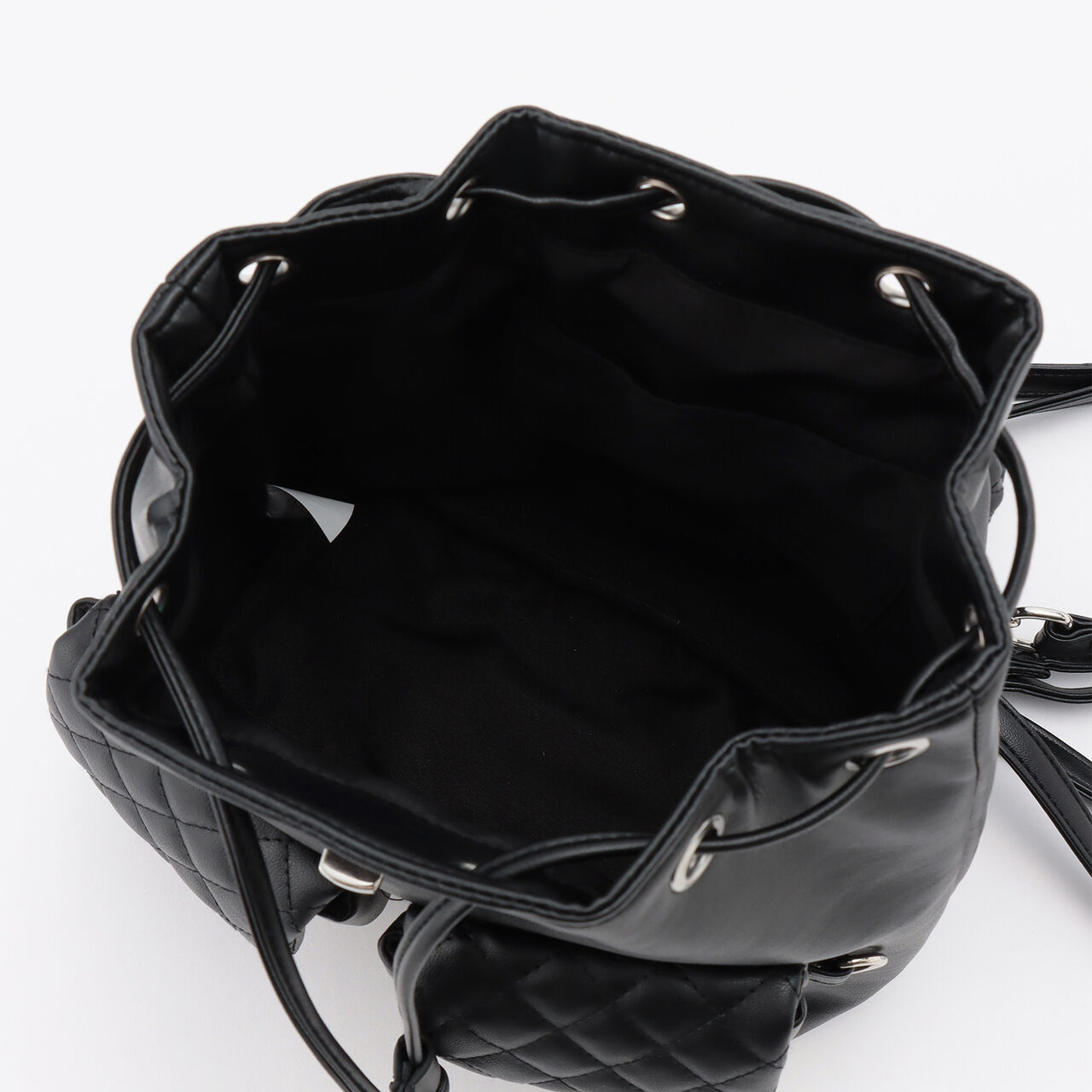 Quilted Mini Backpack,Ivory, large image number 7