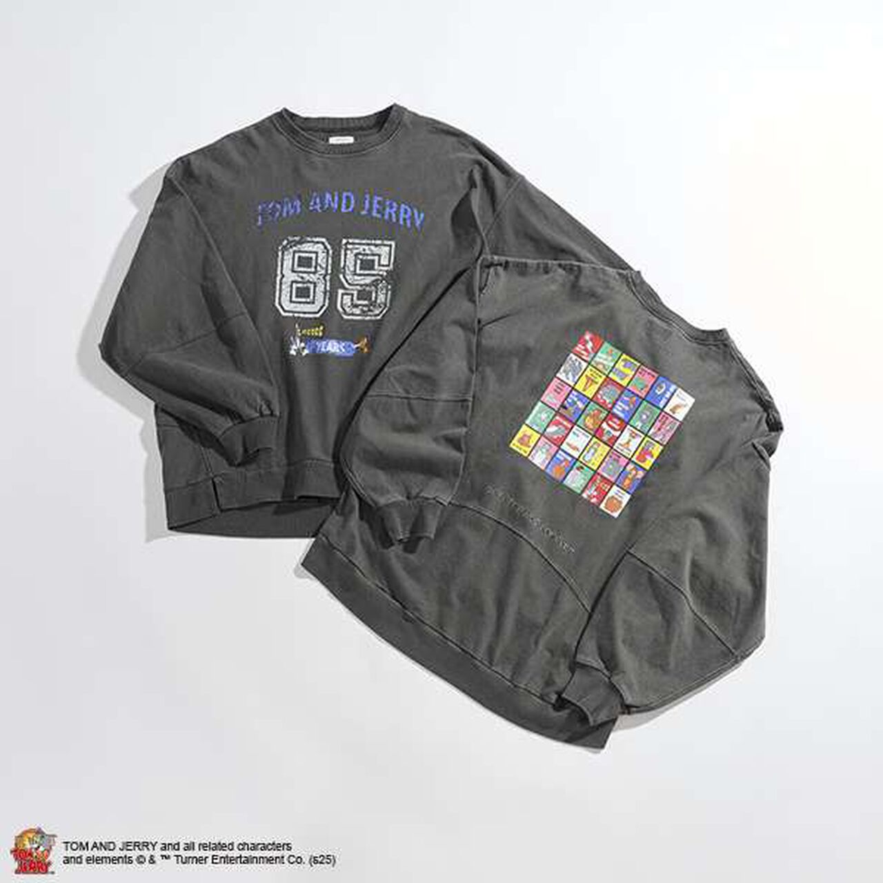 [AMI] [TOM AND JERRY] Funny Art Pullover,Gray, large image number 7