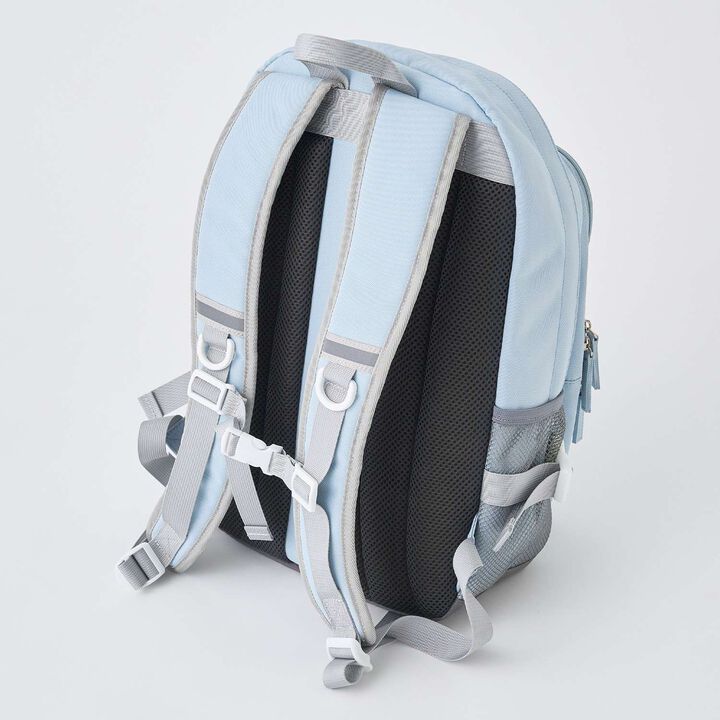 23L Water-Repellent Round Pouch School Backpack,Light blue, medium image number 25