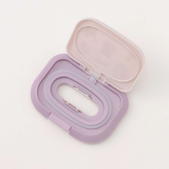 [Antibacterial] Wet Wipe Lid,Light pink, medium image number 2