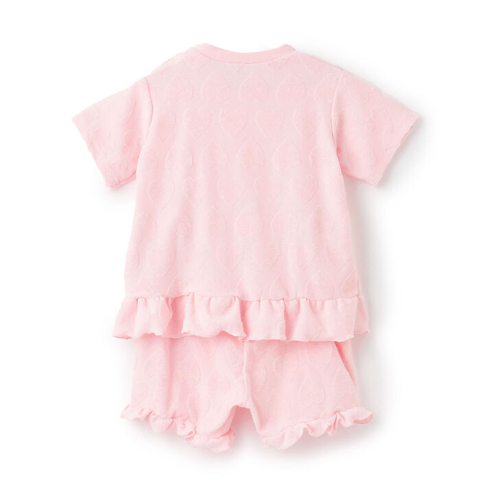 Jacquard Pile Loungewear Set,Pink, medium image number 12