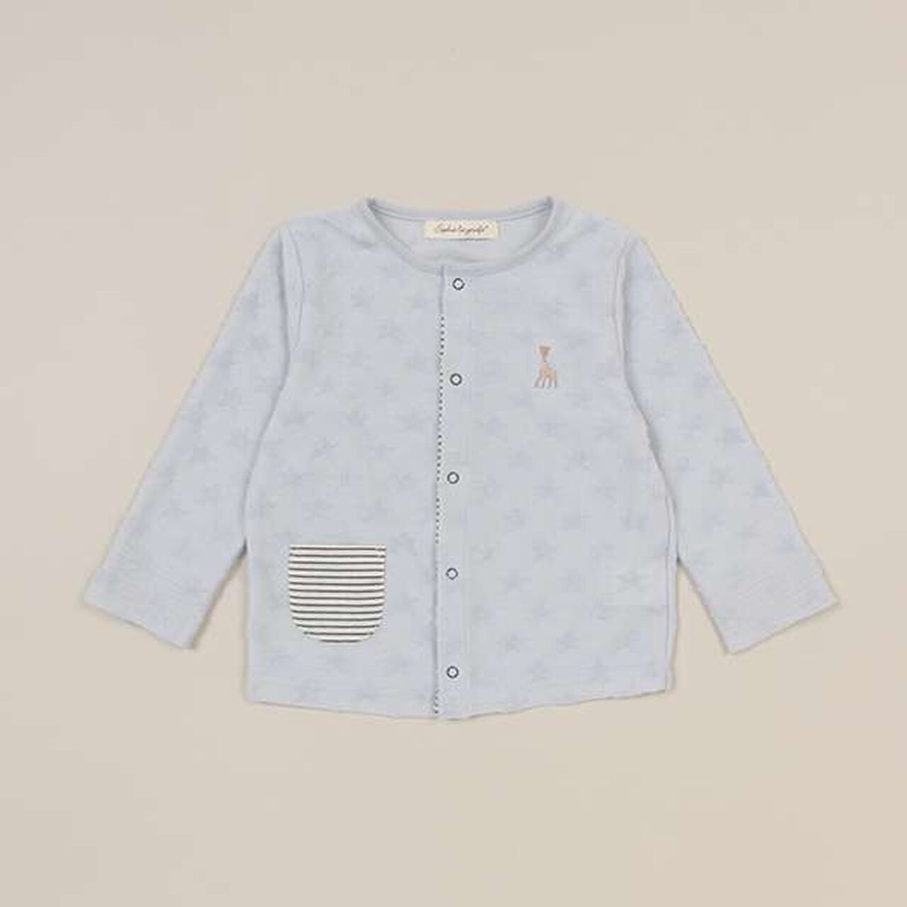 Star Jacquard Pile Cardigan [Made in Japan],Cream, large image number 11